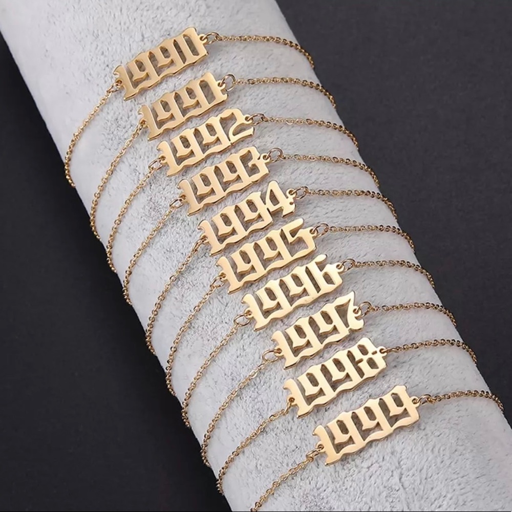 ✨BRAND NEW✨ Birth Year Bracelets